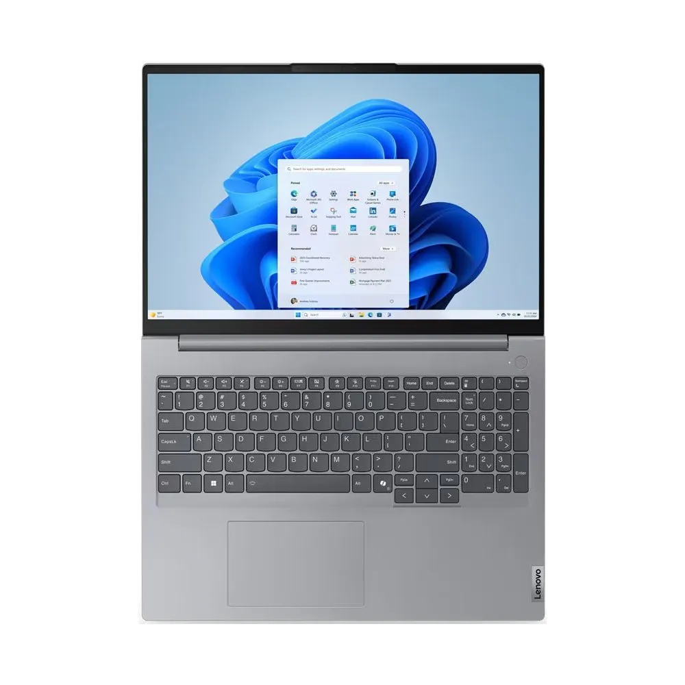 Laptop Lenovo ThinkBook 16 G7 ARP 21MW405APPB - Ryzen 5 7535HS/16" WUXGA IPS/RAM 16GB/SSD 1TB/Szary/Windows 11 Pro - zdjęcie