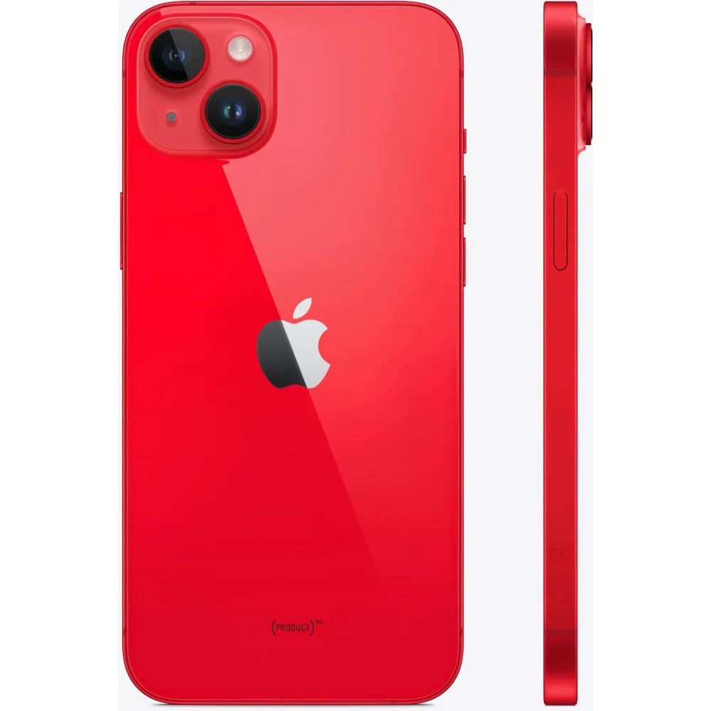 Smartfon Apple iPhone 14 Plus MQ573PX/A - A15 Bionic/6,7" 2778x1284/256GB/RAM 6GB/5G/Czerwony/12+12Mpix/iOS/1 rok Carry-in - zdjęcie