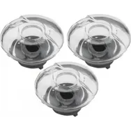 Wkładki douszne Platronics/Poly Voyager Legend Eartips Large PICK13638482 89037-03 - 3 sztuki, Czarne, Przezroczyste | Sklep ITn