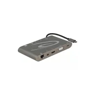 Stacja dokująca Delock 4K Dock USB-C 87297, Szara | Sklep ITnes.pl, IT for BUSINESS