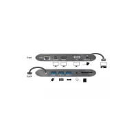 Stacja dokująca Delock 4K Dock USB-C 87297, Szara | Sklep ITnes.pl, IT for BUSINESS