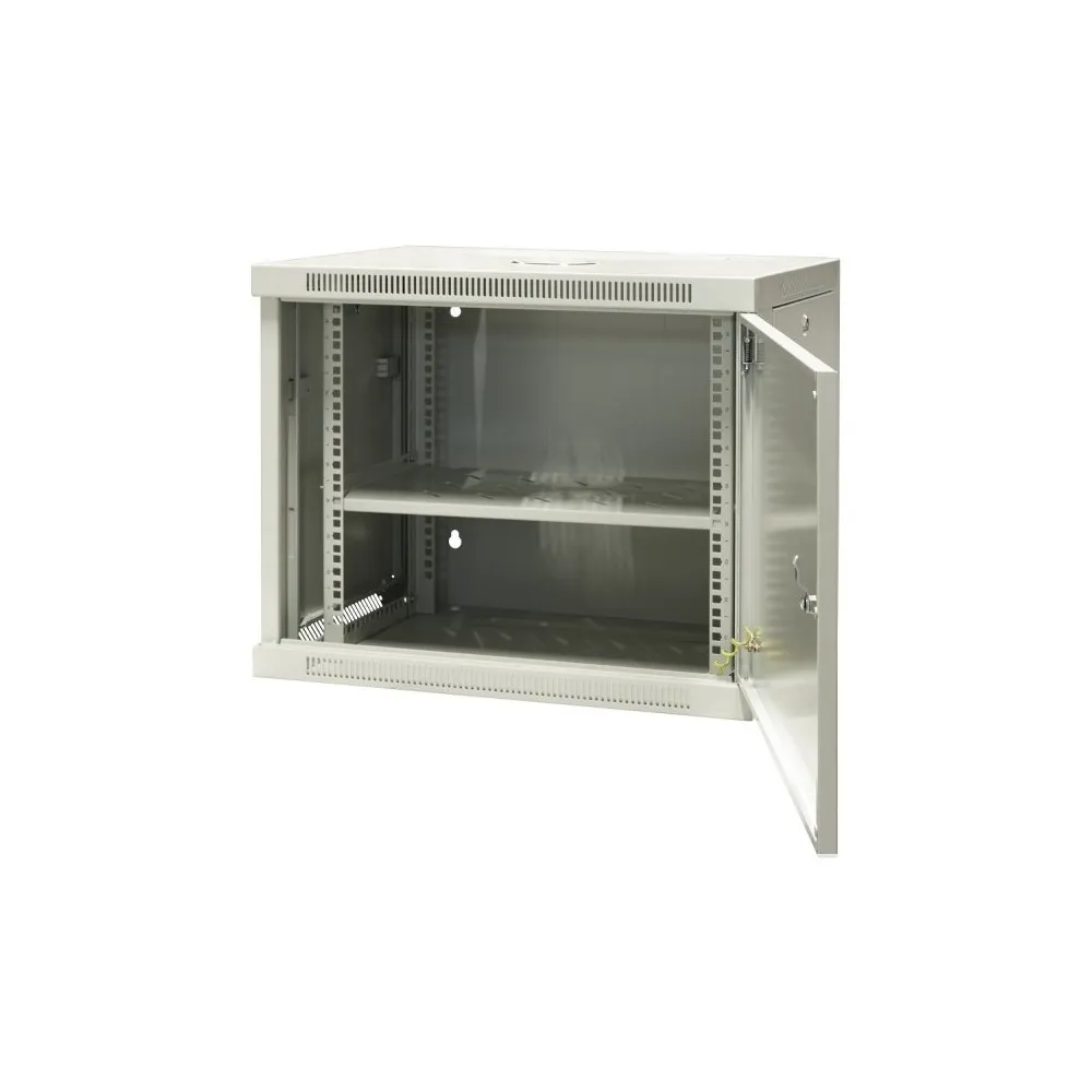 Szafa rack 19" 9U Emiter EM/AP6409, 600 x 450 x 500mm, drzwi blacha-szkło | Sklep ITnes.pl, IT for BUSINESS