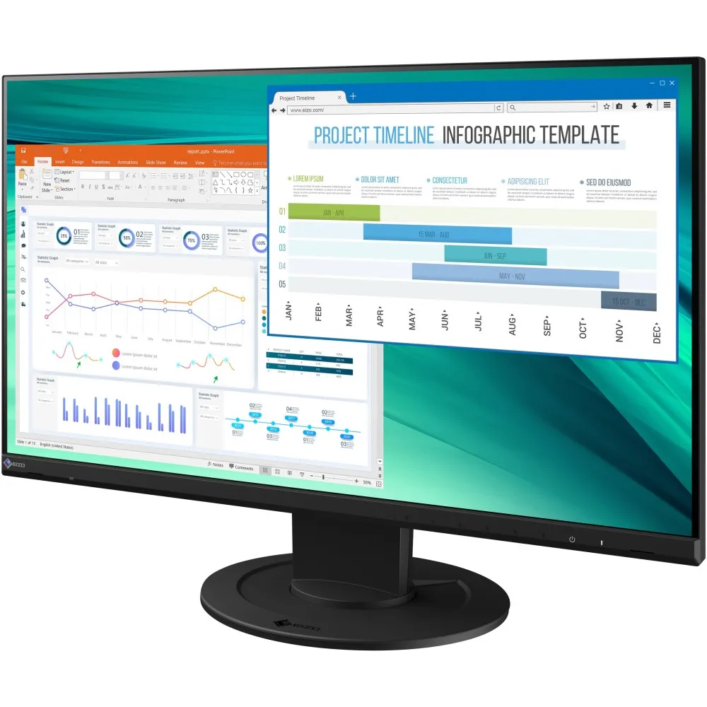EIZO FlexScan EV2460-BK