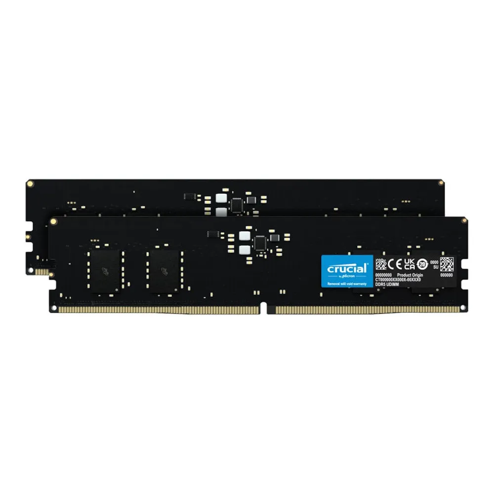 Pamięć RAM 2x8GB UDIMM DDR5 Crucial CT2K8G48C40U5, 4800MHz, CL40, Non-ECC, 1,1 V | Sklep ITnes.pl, IT for BUSINESS