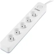 Listwa zasilająca antyprzepięciowa Ever PROTECT 5PL T/LZ12-PRO030/0000