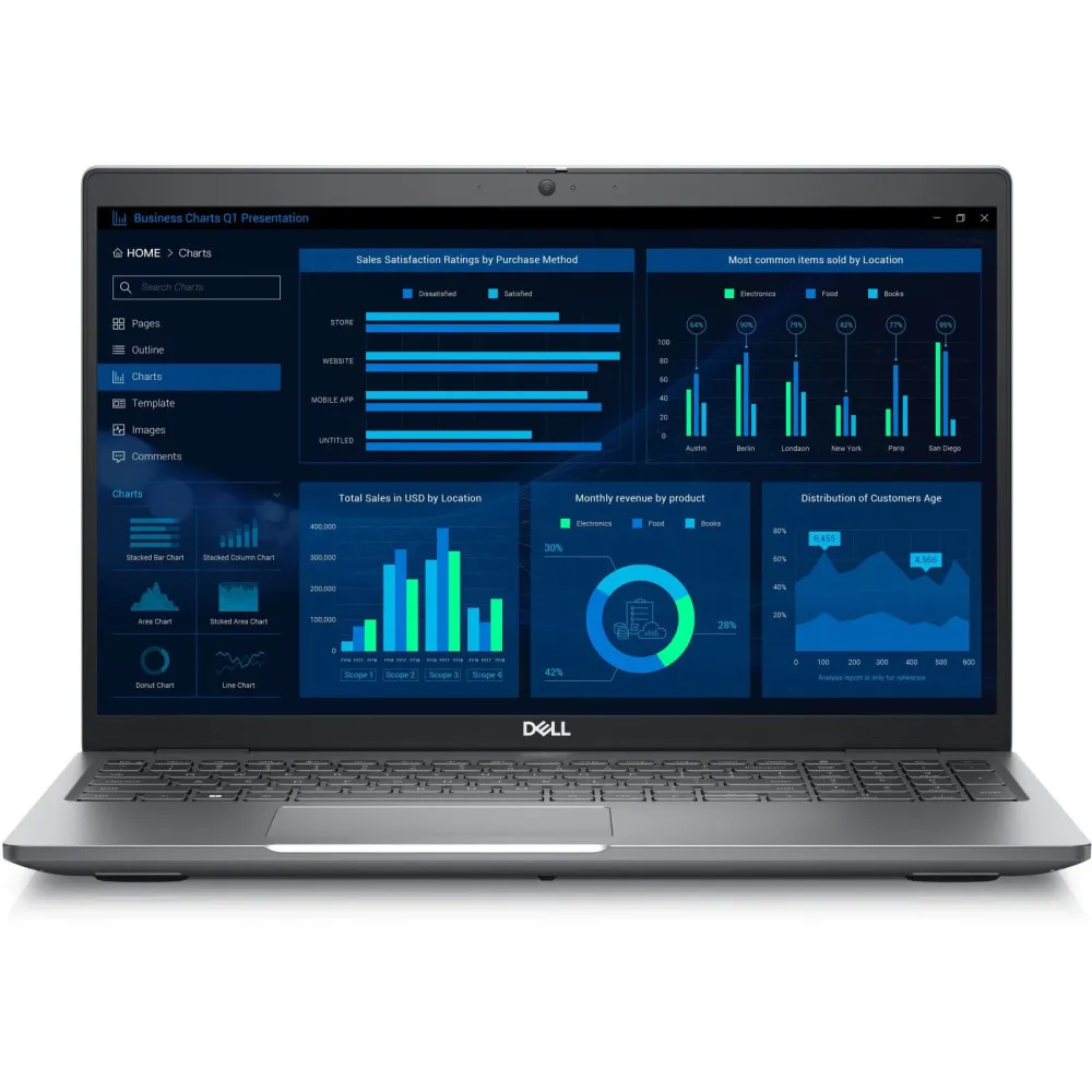 Laptop Dell Precision 3581 N017P3581EMEA_VP, i5-13600H, 15,6" FHD IPS, 16GB, 512GB, Szary, Win11 Pro, 3OS ProSupport NBD | Sklep