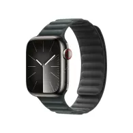 Pasek karbowany magnetyczny Apple MTJD3ZM/A - 45 mm, M|L, Zielony