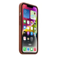 Etui skórzane Apple Leather Case z MagSafe MPP73ZM/A do iPhone 14, Brązowe | Sklep ITnes.pl, IT for BUSINESS