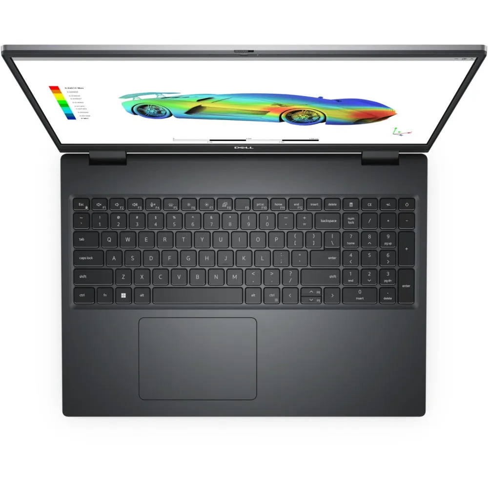 Laptop Dell Precision 7670 N214P7670EMEA_VP - i7-12850HX/16" WUXGA/RAM 32GB/1TB/RTX A2000/Srebrno-czarny/Win 11 Pro/3OS ProSupport NBD - zdjęcie