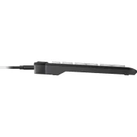 Klawiatura HP 400 Backlit Wired Keyboard 7N7C0AA - USB-C, adapter USB-C do USB-A, Czarna