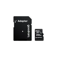 Karta pamięci GoodRam 256GB microSDHC class 10 UHS I + adapter - Czarna - M1AA-2560R12 | Sklep ITnes.pl - IT for BUSINESS