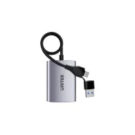 Adapter Unitek USB-A/USB-C do 2x HDMI V1427A01, 1920x1080 60Hz, Szary | Sklep ITnes.pl, IT for BUSINESS