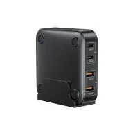 Ładowarka sieciowa Unitek 100W Desktop GaN Charging Station P1229ABK01-EU - 2x USB-C, 2x USB-A, Czarna