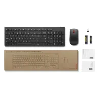 Zestaw bezprzewodowy klawiatury i myszy Lenovo Essential Wireless Combo Gen 2 4X31R64453 - US English 103P, Czarny