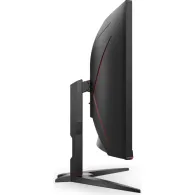 Monitor AOC CU34G2XE/BK, 34", 3440x1440 (UWQHD), 144Hz, 21:9, zakrzywiony, VA, HDR, 1 ms, Czarno-czerwony | Sklep ITnes.pl, IT f