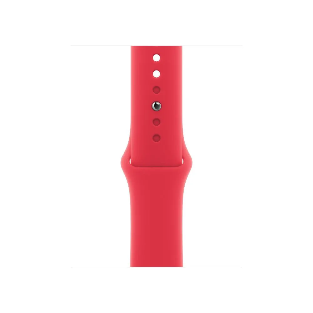 Pasek sportowy Apple Watch Sport Band Regular MT323ZM/A - 41 mm, M|L, Czerwony