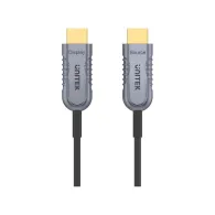 Kabel Unitek HDMI 2.1 AOC 8K 120Hz C11031DGY, 30 m, Kolor srebrny, Kolor złoty, Czarny | Sklep ITnes.pl, IT for BUSINESS