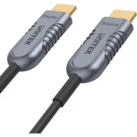 Kabel Unitek HDMI 2.1 AOC 8K 120Hz C11031DGY, 30 m, Kolor srebrny, Kolor złoty, Czarny | Sklep ITnes.pl, IT for BUSINESS