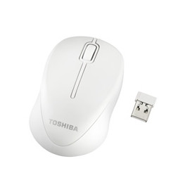 Toshiba Wireless Optical Mouse MR100 White PA5243E-1ETW