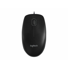Mysz Logitech B100 OEM 910-003357 - USB, Sensor optyczny, 800 DPI, Czarna
