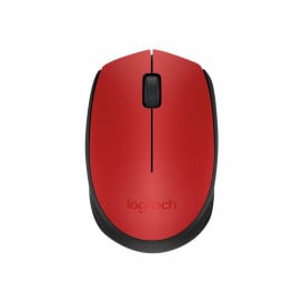 Mysz Bezprzewodowa Logitech M171 910-004641 - USB, Sensor optyczny, 1000 DPI, Czerwona