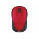 Mysz bezprzewodowa Logitech M235 910-002496 - USB, Sensor optyczny, 1000 DPI, Czerwona, Czarna