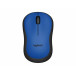 Mysz bezprzewodowa Logitech Silent Mouse M220 910-004879 - USB, Sensor optyczny, 1000 DPI, Niebieska, Czarna