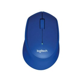 Mysz bezprzewodowa Logitech M330 Silent Plus 910-004910 - USB, Sensor optyczny, 1000 DPI, Niebieska