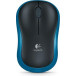 Mysz bezprzewodowa Logitech M185 910-002236 - USB, Czarna, Sensor optyczny, 1000 DPI, Niebieska