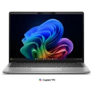 Laptop Dell Latitude 14 7455 N003L745514EMEA_VP, Snapdragon X Elite X1E-80-100, Laptop FHD IPS MT, 32GB,GB 512, Szary, Win11 Pro