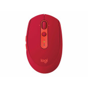 Mysz bezprzewodowa Logitech M590 Multi Device Silent 910-005199 - Bluetooth, USB, 1000 DPI, Czerwona
