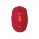 Mysz bezprzewodowa Logitech M590 Multi Device Silent 910-005199 - Bluetooth, USB, 1000 DPI, Czerwona