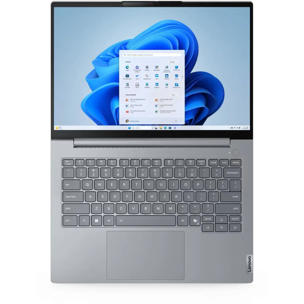 Zdjęcie produktu Laptop Lenovo ThinkBook 14 G8 IAL 21SJKO1GHPB - Core Ultra 5 225U/14" WUXGA IPS/RAM 64GB/SSD 2TB + SSD 2TB/Szary/Windows 11 Pro