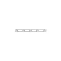 Organizer kabli 19" Lanberg AK-1205-S - 1U, szary