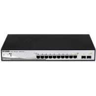 Switch zarządzalny D-Link DGS-1210-10, 8x 10|100|1000Mbps, 2x combo 1000Mbps RF45|SFP | Sklep ITnes.pl, IT for BUSINESS