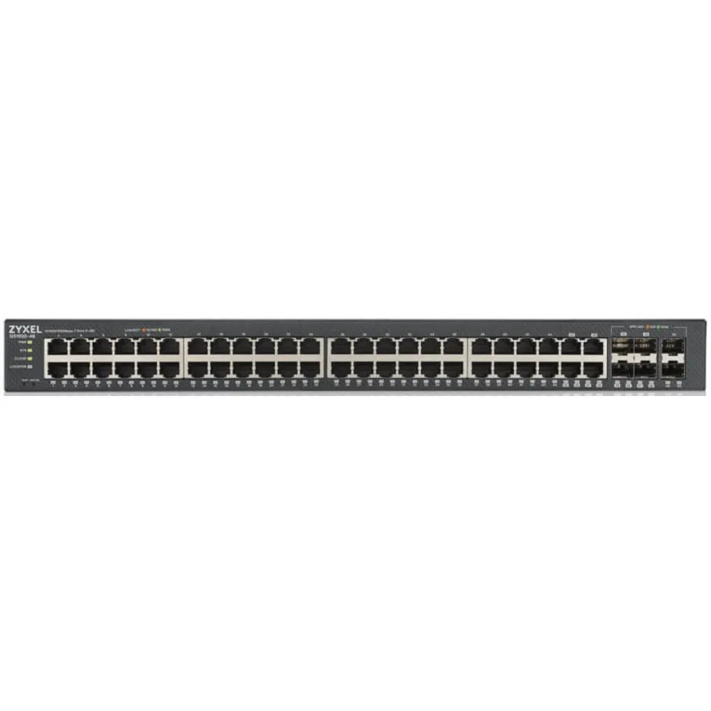 Switch zarządzalny Zyxel GS1920-48V2-EU0101F, 44x 100|1000Mbps RJ45, 4x 1Gbs RJ45|SFP combo, 2x 1Gbs SFP | Sklep ITnes.pl, IT fo