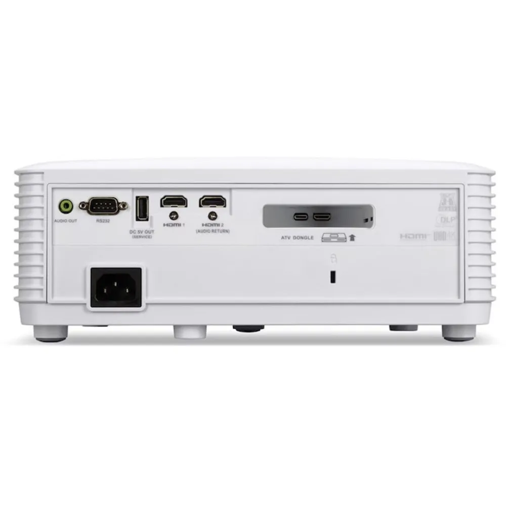 Projektor Acer Vero HL6810ATV MR.JWW11.001 - Laser, 4K UHD, 4000 lm, 50000:1, Biały