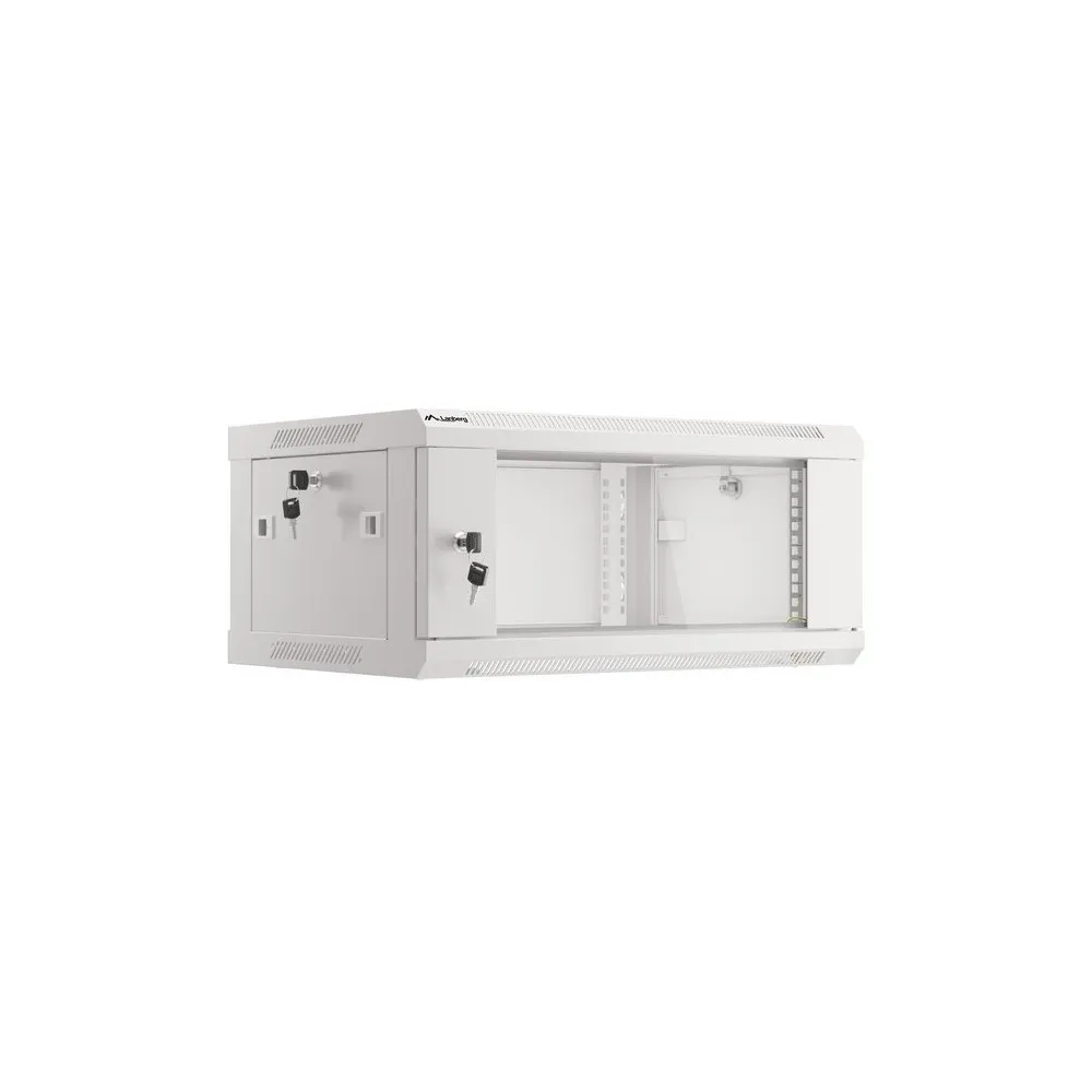 Szafa rack 19" 4U Lanberg WF01-6404-10S, 600 x 290 x 450 mm | Sklep ITnes.pl, IT for BUSINESS