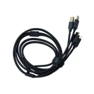 Kabel HDMI/USB BOSTO HC210 (HC210) 2-IN-1 CABLE - Czarny