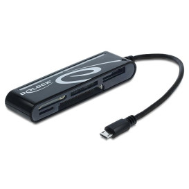 Delock 91732 CZYTNIK DELOCK NA MICRO USB 2.0 OTG ALL IN ONE