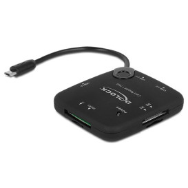 Delock 65529 CZYTNIK DELOCK NA MICRO USB 2.0 OTG ALL IN ONE+HUB