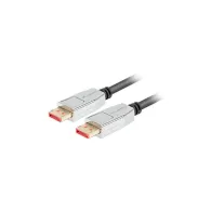 Kabel Lanberg DisplayPort v1.4 CA-DPDP-20CU-0018-BK, 1,8 m, Czarny, Szary | Sklep ITnes.pl, IT for BUSINESS