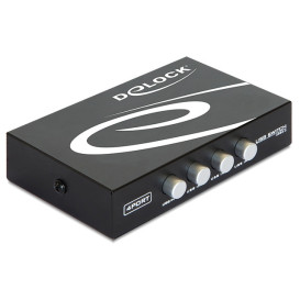 Delock 87634 HUB USB 2.0 DELOCK 4-PORTY CZARNY