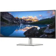 Monitor Dell UltraSharp Curved U4021QW 210-AYJF, 39,7", 5120x2160 (UW5K), 60Hz, 21:9, zakrzywiony, IPS, 5 ms, pivot, USB-C, Szar