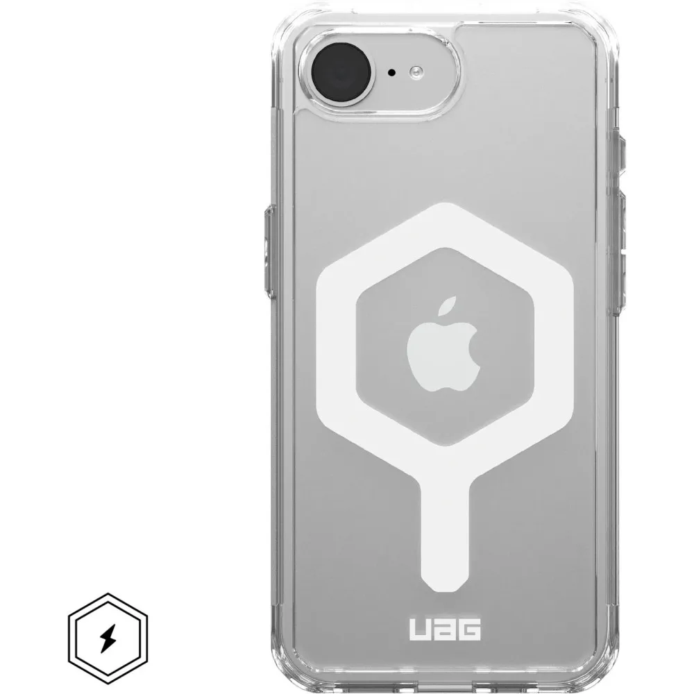 Etui ochronne na smartfon UAG Plyo Magsafe do iPhone 16e (2025) z MagSafe 114501114341, Przezroczyste, Białe | Sklep ITnes.pl, I