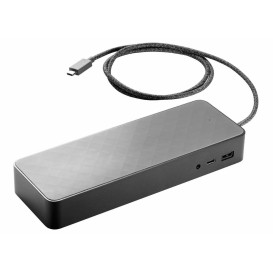 Stacja dokująca HP USB-C Universal Dock 1MK33UT - Kolor grafitowy