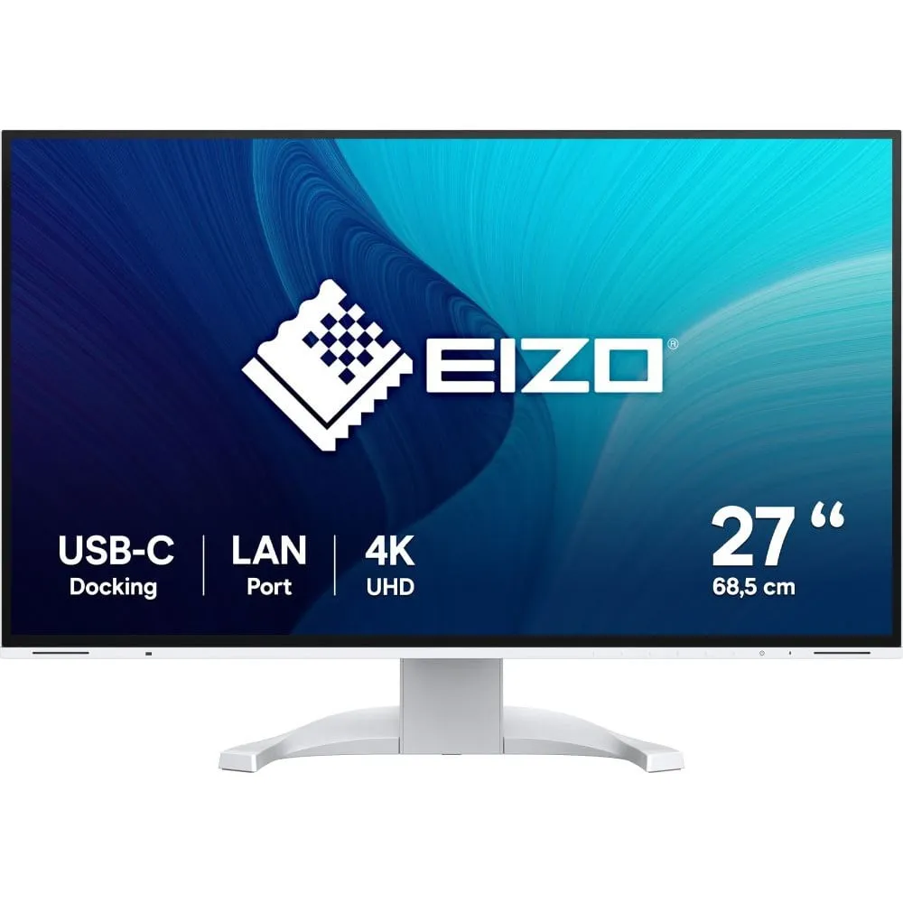 Monitor EIZO FlexScan EV2740X-WT, 27", 3840x2160 (4K), IPS, 5 ms, Biały | Sklep ITnes.pl, IT for BUSINESS