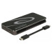 Stacja dokująca Delock HDMI DP VGA 1080p USB-C 3.1 87722 - Czarna