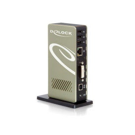 Replikator portów Delock Replikator portów USB 2.0 87503 - Szary, Czarny