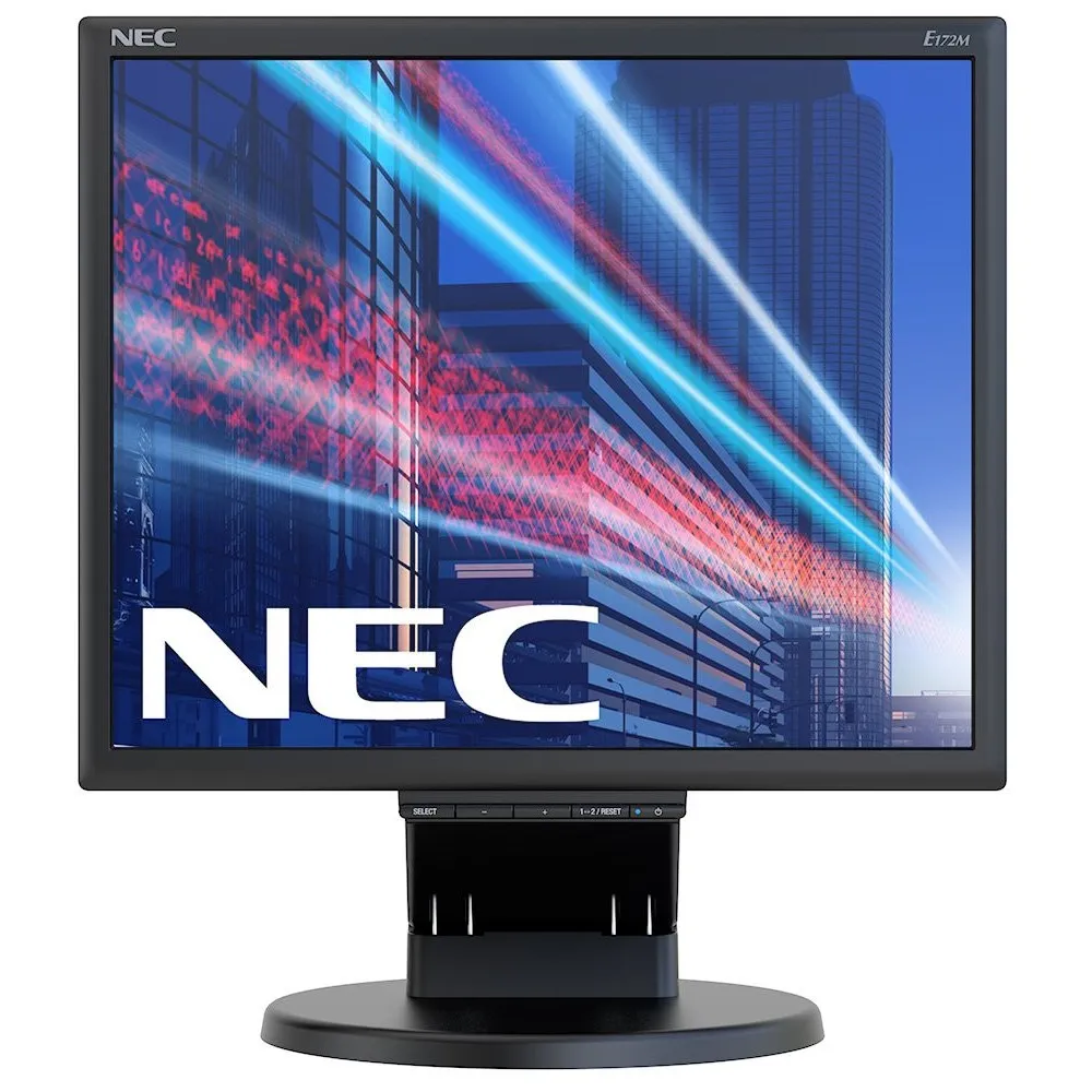 Monitor NEC 17" LCD MS E172M bk DVI 1280x1024, HDMI, VGA 60005020, 17", 1280x1024 (SXGA), 60Hz, 5:4, TN, 5,5 ms, Czarny | Sklep ITnes.pl, IT for BUSINESS
